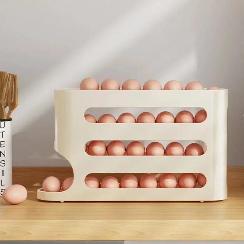 EggFlow™ Space-Saving Egg Organizer