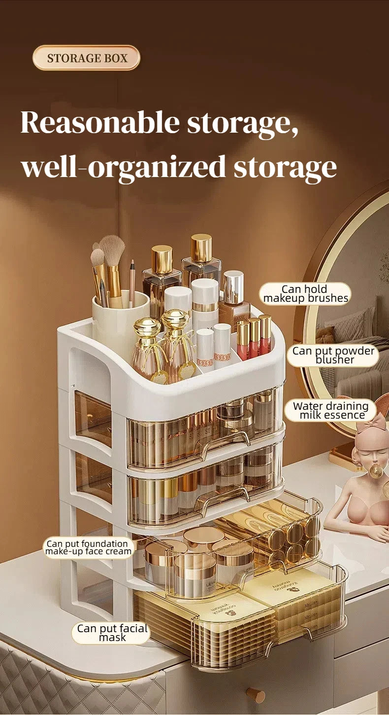 Premium Makeup Storage Organizer with Drawers