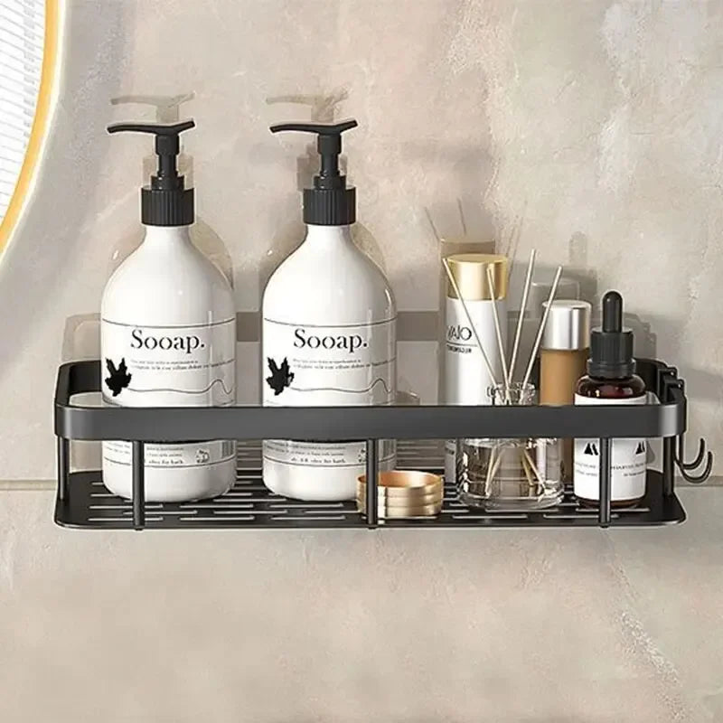 SpaceSaver™ No-Drill Corner Shower Shelf
