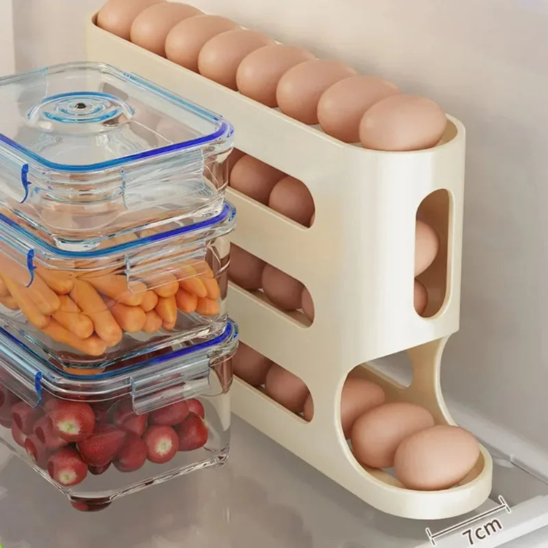 EggFlow™ Space-Saving Egg Organizer