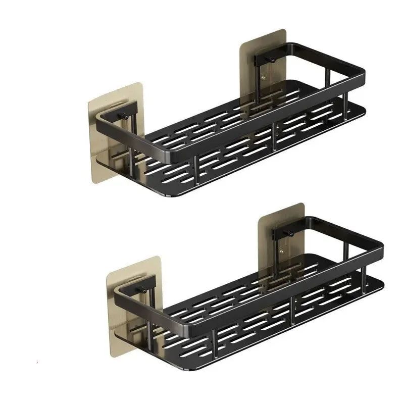 SpaceSaver™ No-Drill Corner Shower Shelf
