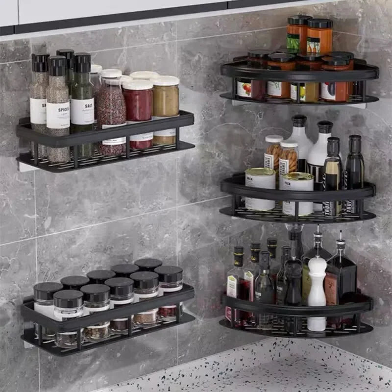 SpaceSaver™ No-Drill Corner Shower Shelf